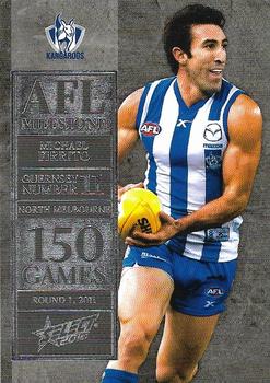 2012 Select AFL Champions - Milestone Game Foils #MG45 Michael Firrito Front